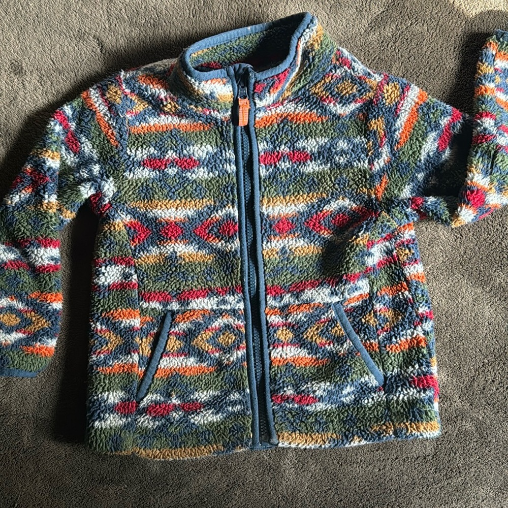 Swiss Tech Aztec Print Sweatshirt